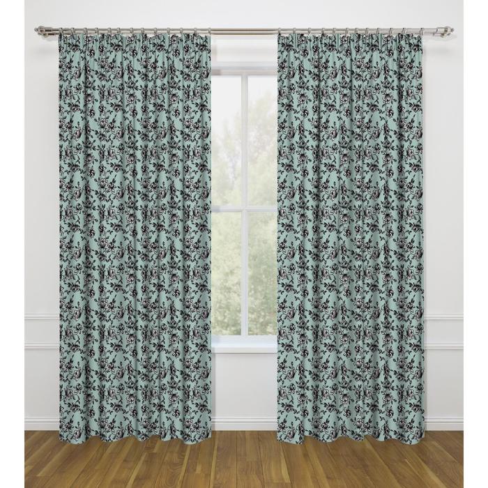 Шторы «Магнолия», размер 145х260 см, цвет бирюзовый, 2 шт в наборе
Шторы «Магнолия», размер 145х260 см, цвет бирюзовый, 2 шт в наборе