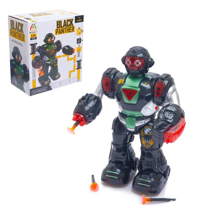 Робот «Герой», световые и звуковые эффекты, работает от батареек
Робот «Герой», световые и звуковые эффекты, работает от батареек