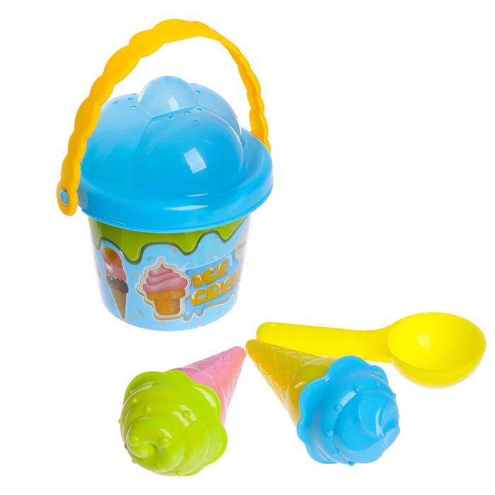 Песочный набор «Ведёрко с мороженым», 7 предметов, МИКС
Песочный набор «Ведёрко с мороженым», 7 предметов, МИКС
