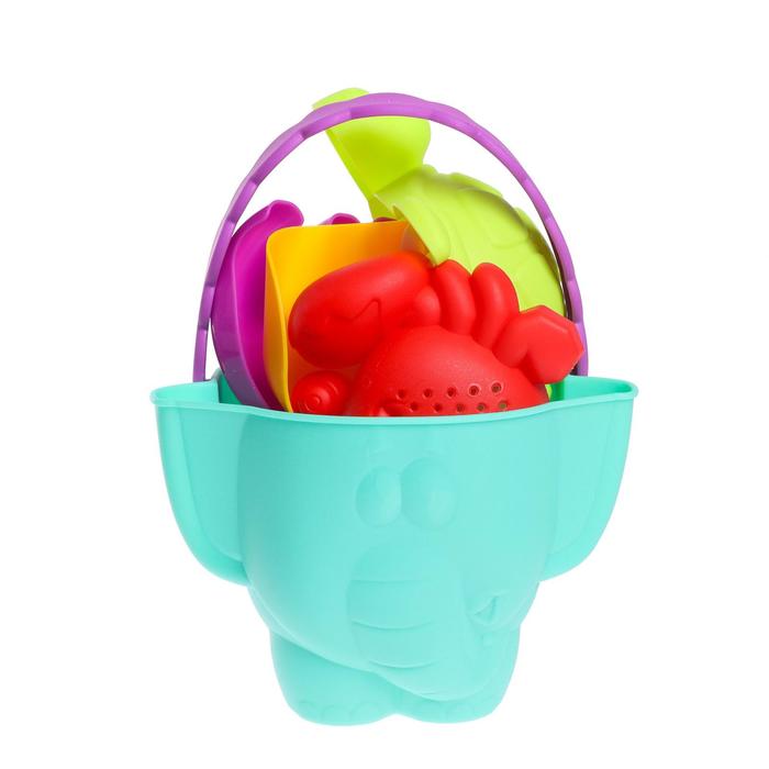 Песочный набор «Забавные зверята», 7 предметов, цвета МИКС
Песочный набор «Забавные зверята», 7 предметов, цвета МИКС