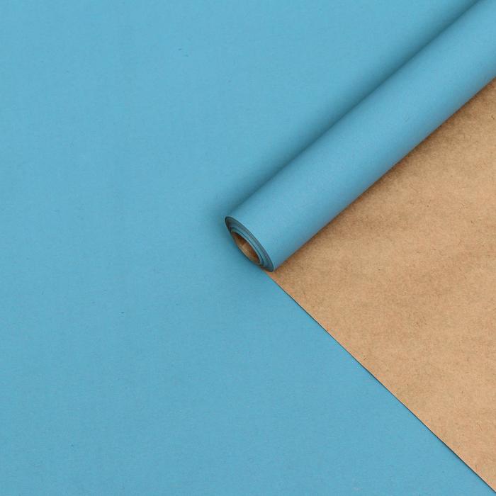 Бумага упаковочная крафт, морская волна, 0,6 х 10 м, 70 гр/м²
Бумага упаковочная крафт, морская волна, 0,6 х 10 м, 70 гр/м²