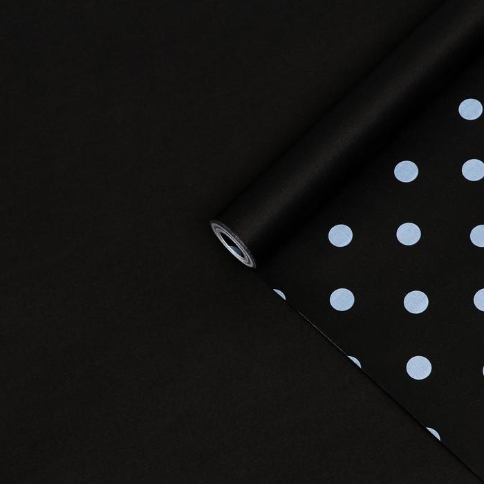 Бумага упаковочная крафт "Горох белый" на чёрном ,0,55 х 10м
Бумага упаковочная крафт "Горох белый" на чёрном ,0,55 х 10м