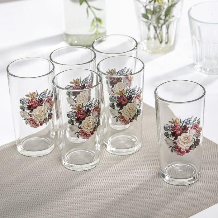 Набор высоких стаканов «Романс», 230 мл, 6 шт
Набор высоких стаканов «Романс», 230 мл, 6 шт