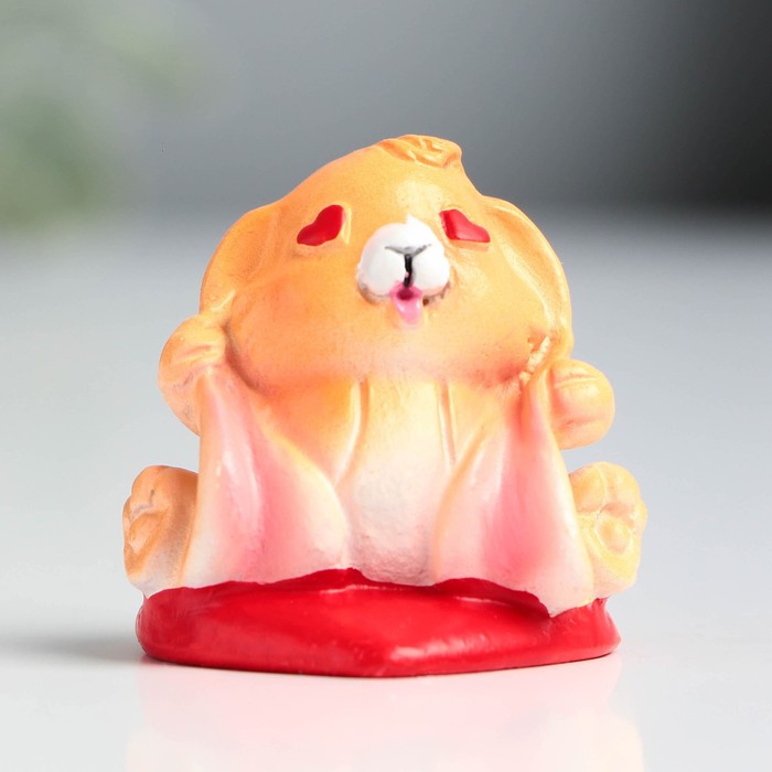 Фигурка полистоун 2023 «Заяц на сердце», 4 см
Фигурка полистоун 2023 «Заяц на сердце», 4 см