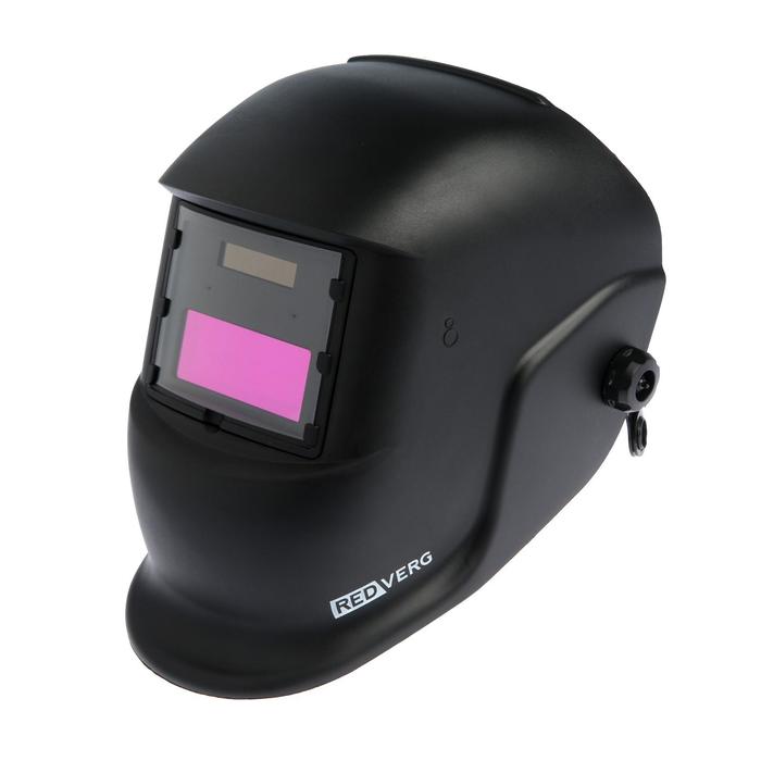 Маска сварщика RedVerg RD-WM 305, хамелеон, внешняя регулировка, экран 90х35 мм, 4/11 DIN
Маска сварщика RedVerg RD-WM 305, хамелеон, внешняя регулировка, экран 90х35 мм, 4/11 DIN