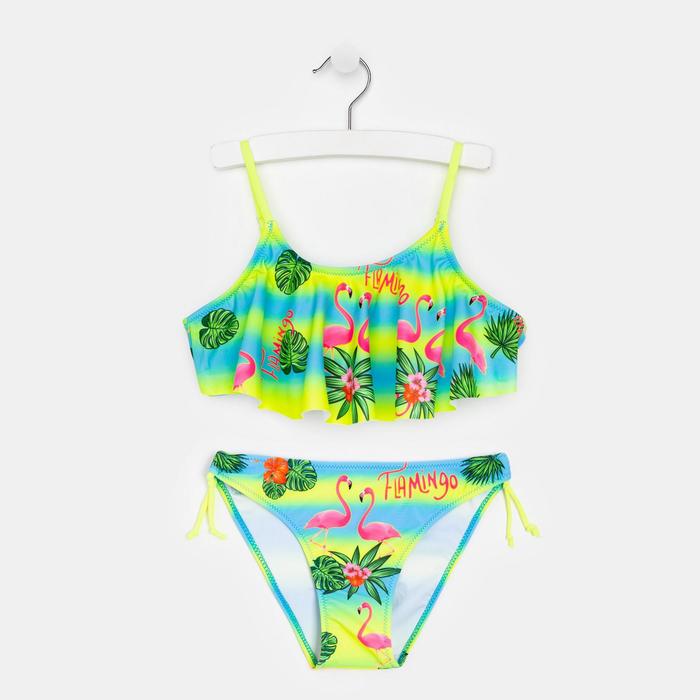 Купальник раздельный для девочки, цвет салатовый, рост 98 см
Купальник раздельный для девочки, цвет салатовый, рост 98 см