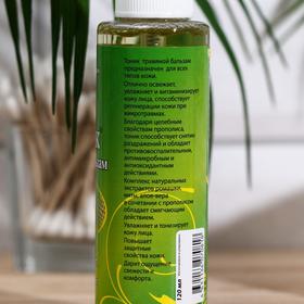 Тоник «Золотая борть. Здоровье с пасеки» травяной бальзам, натуральный, освежающий и увлажняющий, 120 мл
Тоник «Золотая борть. Здоровье с пасеки» травяной бальзам, натуральный, освежающий и увлажняющий, 120 мл