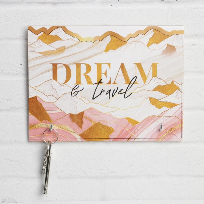 Ключница «Горы», 2 крючка,15 х 20 см
Ключница «Горы», 2 крючка,15 х 20 см