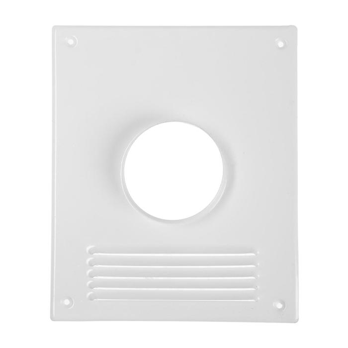 Площадка торцевая "ФЛЕКС" 501665, 240х196 мм, d=80 мм, с решеткой, металлическая, белая
Площадка торцевая "ФЛЕКС" 501665, 240х196 мм, d=80 мм, с решеткой, металлическая, белая