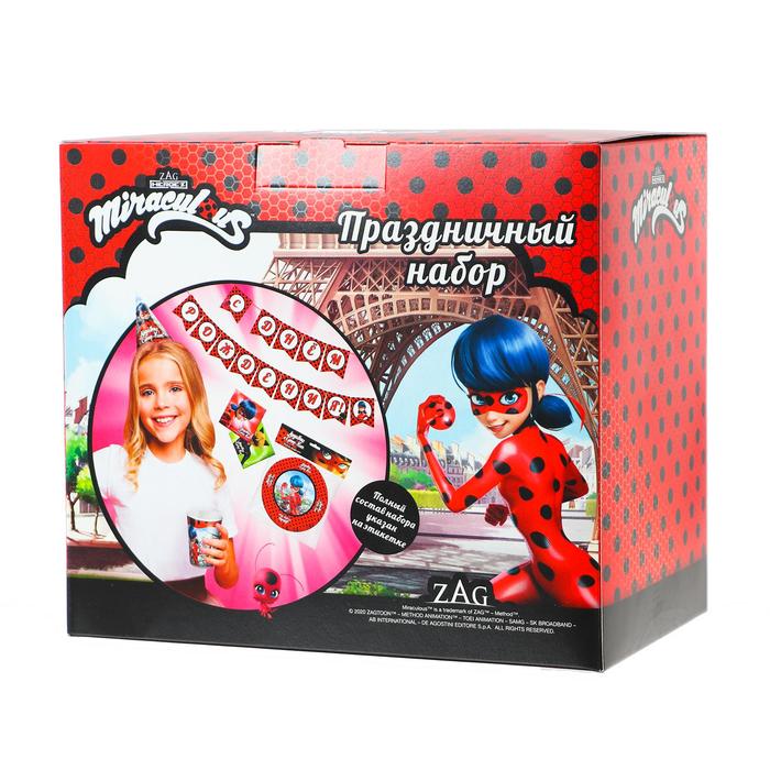 Набор бумажной посуды «Леди Баг»
Набор бумажной посуды «Леди Баг»