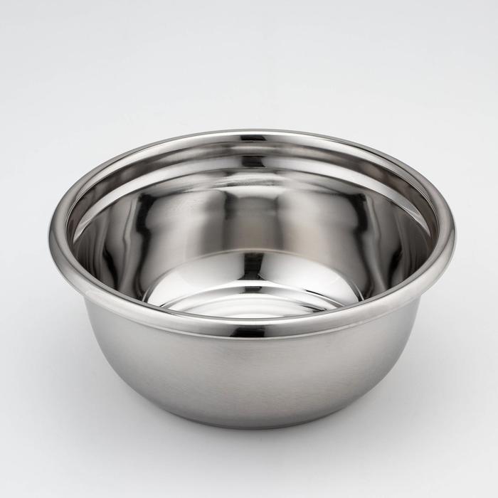 Миска «Проф», 26,5×11 см, зеркальная, толщина стали 0,6 мм
Миска «Проф», 26,5×11 см, зеркальная, толщина стали 0,6 мм