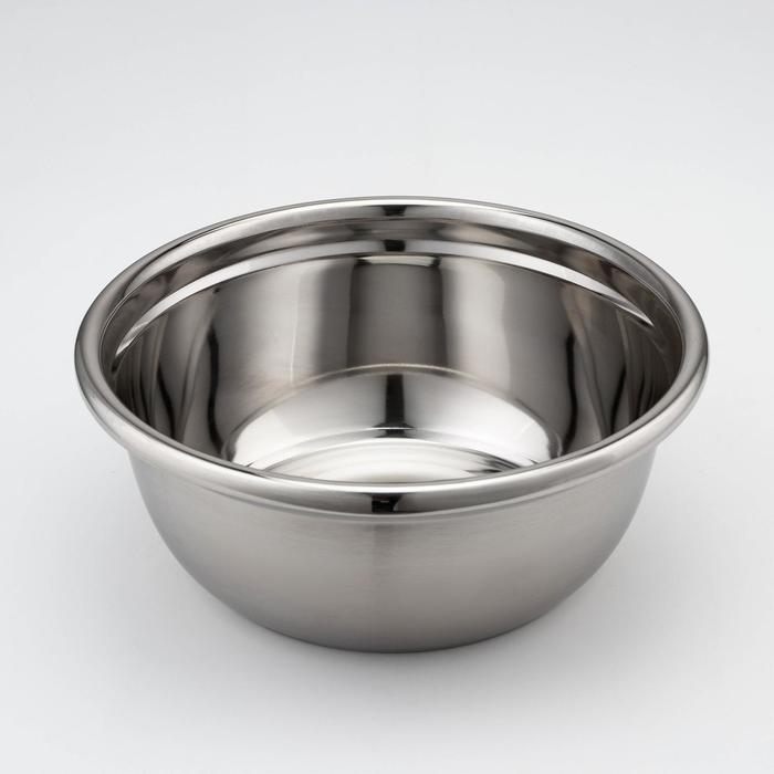 Миска «Проф», 30×12 см, зеркальная, толщина стали 0,6 мм
Миска «Проф», 30×12 см, зеркальная, толщина стали 0,6 мм