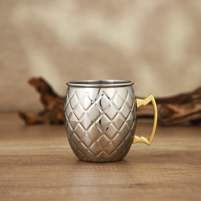 Кружкa «Московский мул», 500 мл, толщинa 0,8 мм, цвет серебристый
Кружкa «Московский мул», 500 мл, толщинa 0,8 мм, цвет серебристый