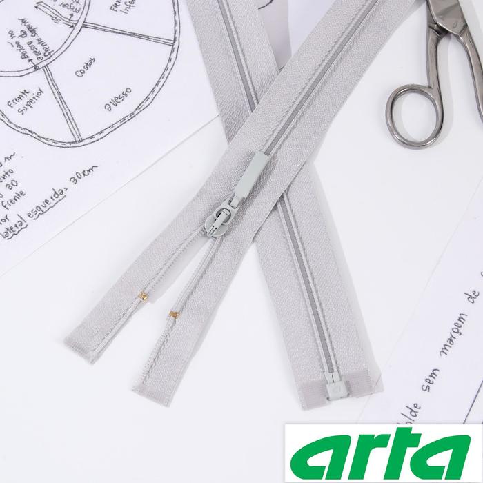 Молния «Спираль», Т6, разъёмная, 85 см, цвет светло-серый №154
Молния «Спираль», Т6, разъёмная, 85 см, цвет светло-серый №154