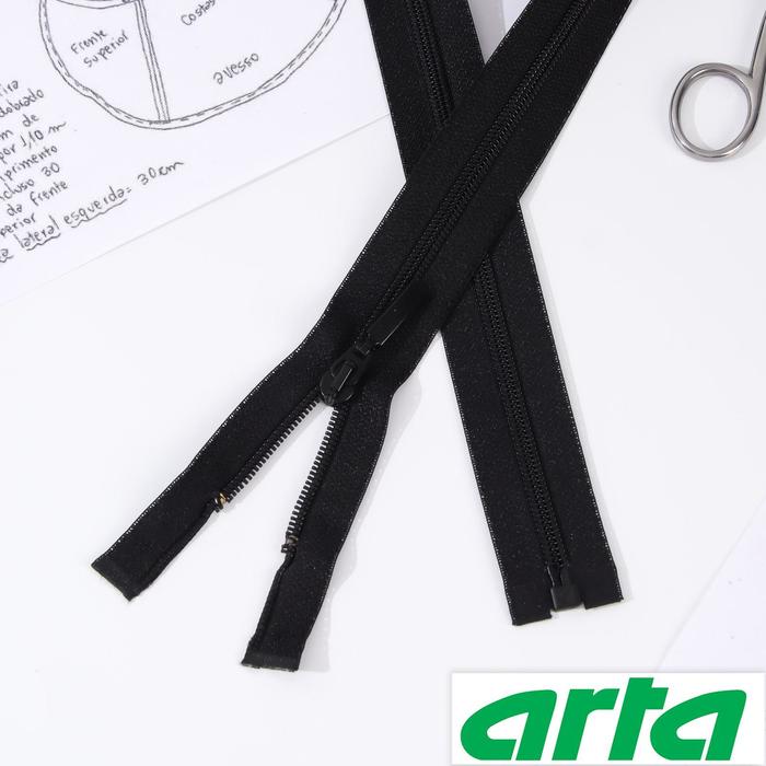 Молния «Спираль», Т6, разъёмная, 85 см, цвет чёрный №580
Молния «Спираль», Т6, разъёмная, 85 см, цвет чёрный №580