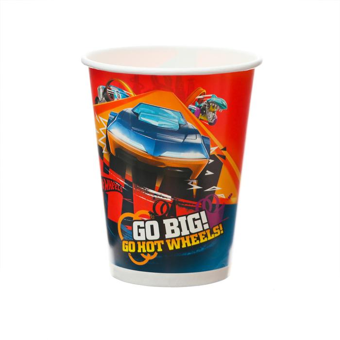 Стакан бумажный Hot Wheels, 250 мл, набор 6 шт.
Стакан бумажный Hot Wheels, 250 мл, набор 6 шт.