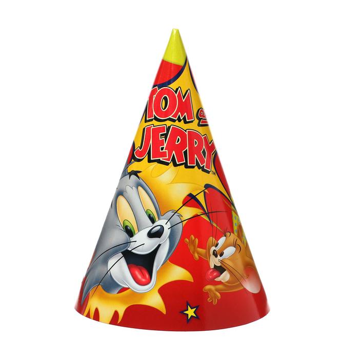 Колпак бумажный «Том и Джерри», 6 шт.
Колпак бумажный «Том и Джерри», 6 шт.