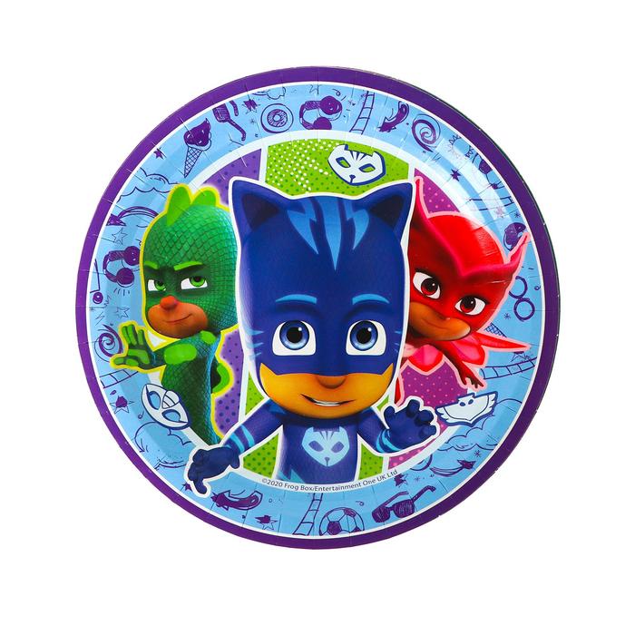 Тарелка бумажная «Герои в масках», 18 см, набор 6 шт.
Тарелка бумажная «Герои в масках», 18 см, набор 6 шт.