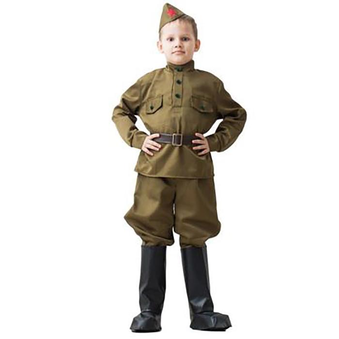 Костюм военного, гимнастёрка, ремень, пилотка, галифе, сапоги, 3-5 лет, рост 104-116 см
Костюм военного, гимнастёрка, ремень, пилотка, галифе, сапоги, 3-5 лет, рост 104-116 см