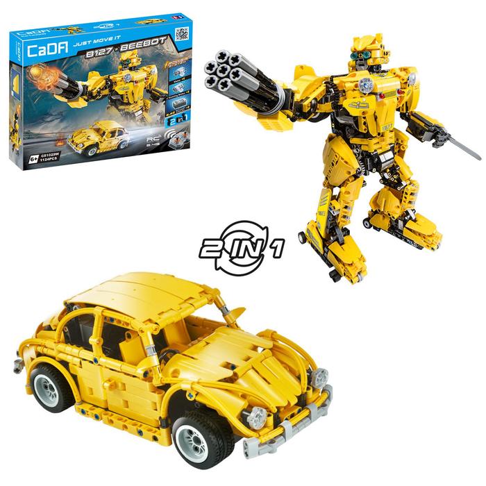 Конструктор радиоуправляемый «Автобот», с аккумулятором, 1124 детали
Конструктор радиоуправляемый «Автобот», с аккумулятором, 1124 детали