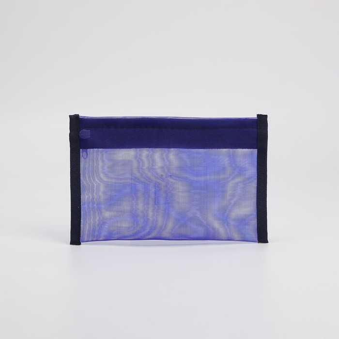Косметичка на молнии, цвет синий
Косметичка на молнии, цвет синий