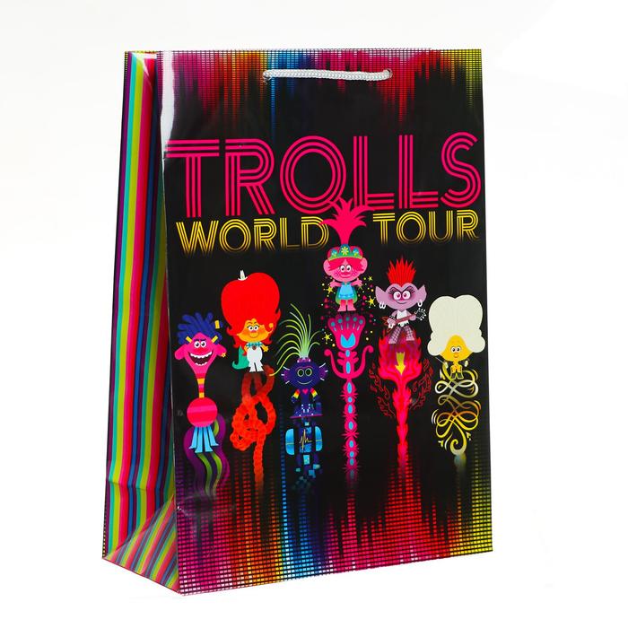 Пакет подарочный «Тролли», 220х310х100 мм
Пакет подарочный «Тролли», 220х310х100 мм