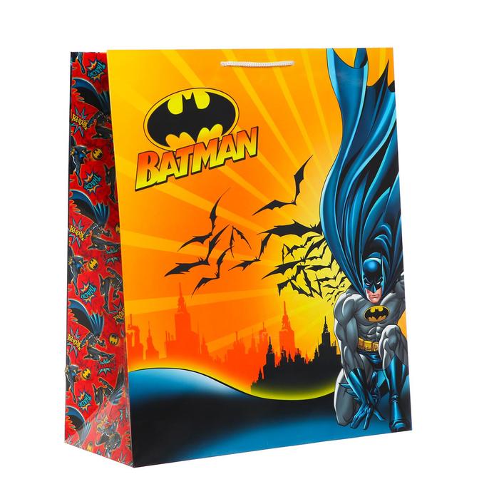Пакет подарочный Batman, 335х406х155 мм, цвет красно-жёлтый
Пакет подарочный Batman, 335х406х155 мм, цвет красно-жёлтый