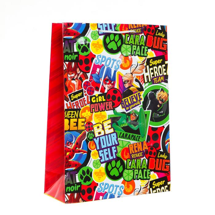 Пакет подарочный «Леди Баг и Супер-Кот», 250х350х100 мм
Пакет подарочный «Леди Баг и Супер-Кот», 250х350х100 мм