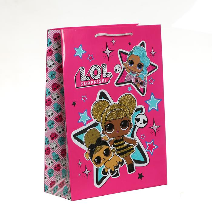 Пакет подарочный LOL, 220х310х100 мм
Пакет подарочный LOL, 220х310х100 мм