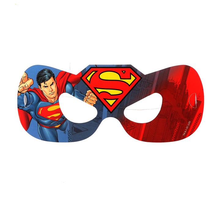 Набор бумажных масок Superman, 6 шт.
Набор бумажных масок Superman, 6 шт.