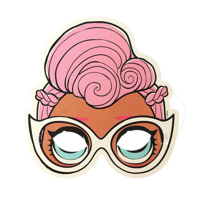 Набор бумажных масок LOL, 6 шт.
Набор бумажных масок LOL, 6 шт.