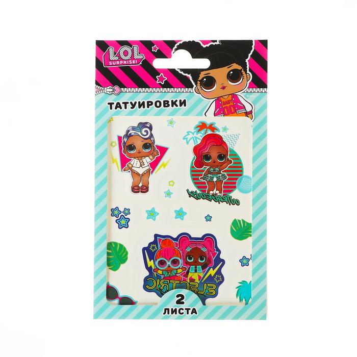 Наклейки-татуировки LOL neon, 10х12
Наклейки-татуировки LOL neon, 10х12