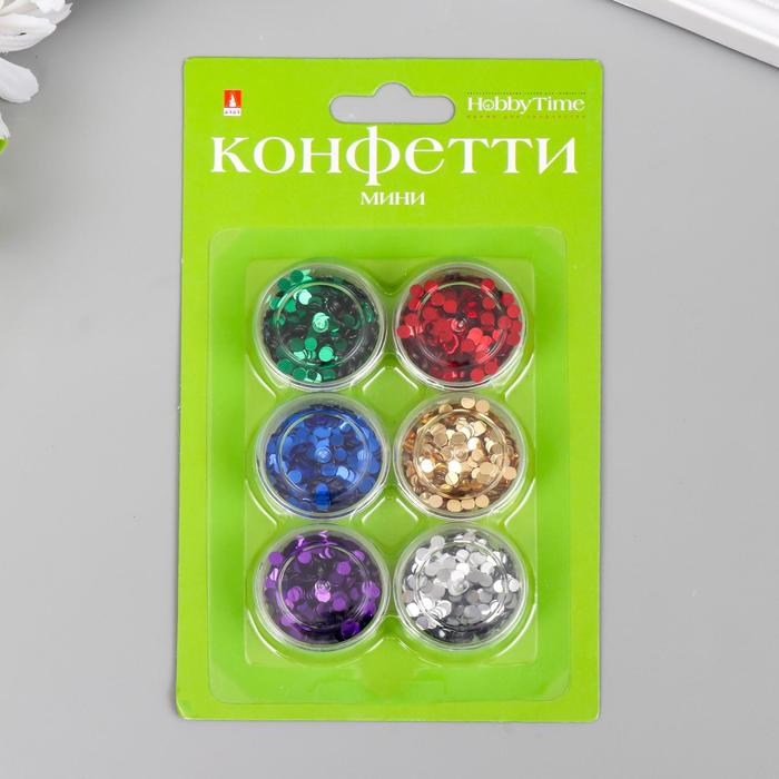 Конфетти "Круглые" 6 цветов, 3 мм
Конфетти "Круглые" 6 цветов, 3 мм