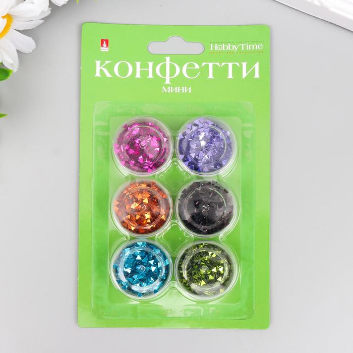 Конфетти "Треугольные пришивные" 6 цветов, 3 мм 
Конфетти "Треугольные пришивные" 6 цветов, 3 мм