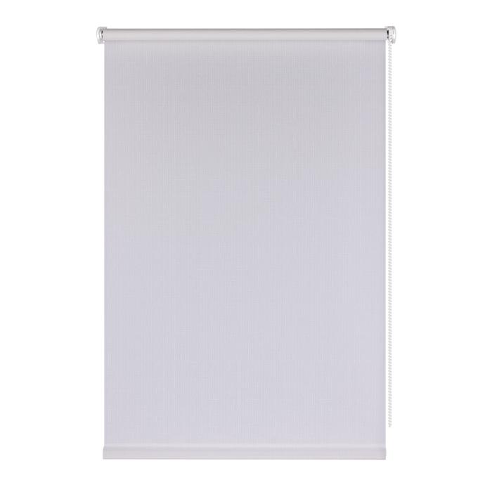 фото Штора рулонная shantung, 80х160 см, цвет белый prakto