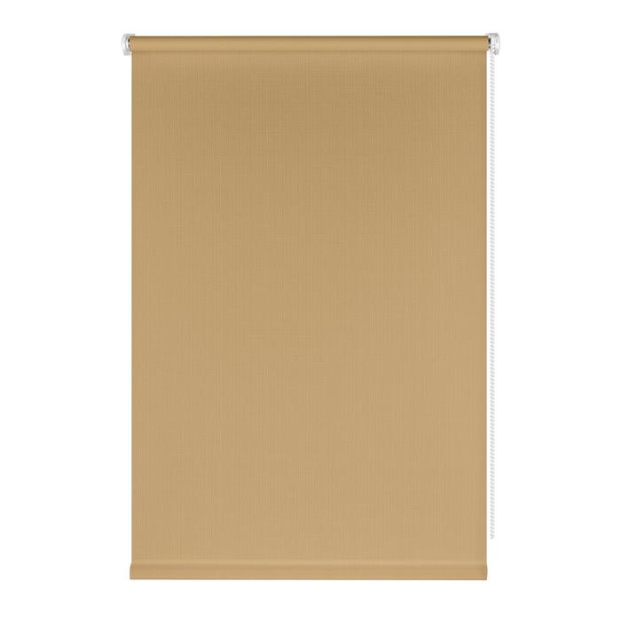 фото Штора рулонная shantung, 60х160 см, цвет бежевый prakto