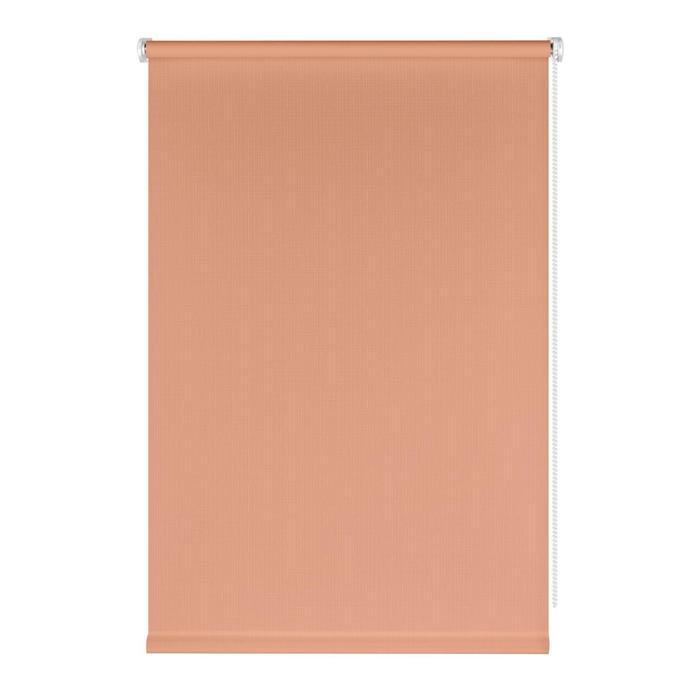 фото Штора рулонная shantung, 80х150 см, цвет персиковый prakto