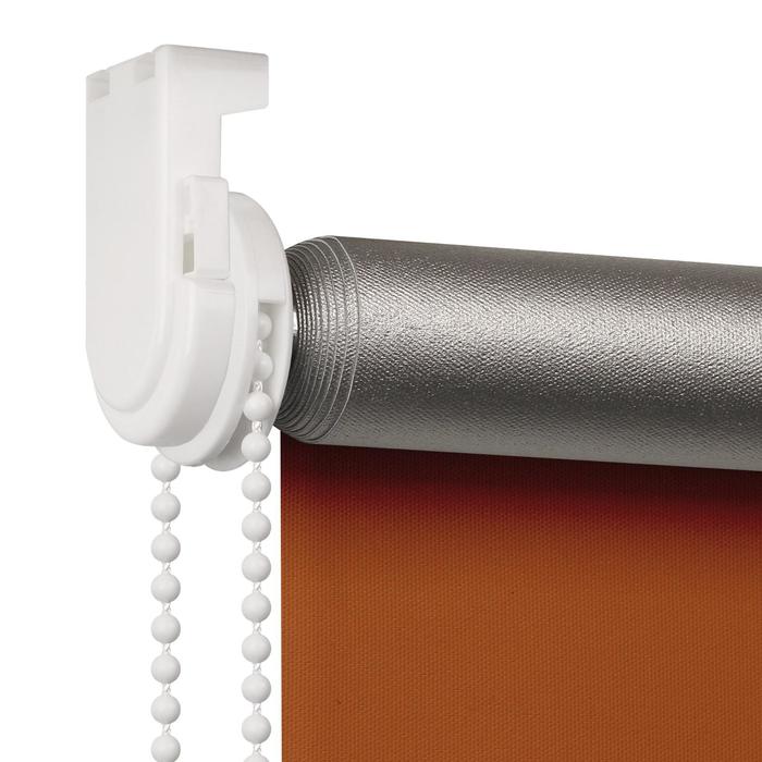 Штора рулонная Blackout Silver, 180х175 см, цвет оранжевый
Штора рулонная Blackout Silver, 180х175 см, цвет оранжевый