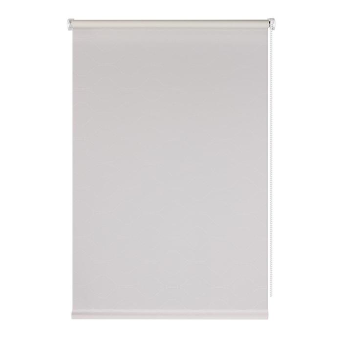 фото Штора рулонная nuance, 80х160 см, цвет белый prakto
