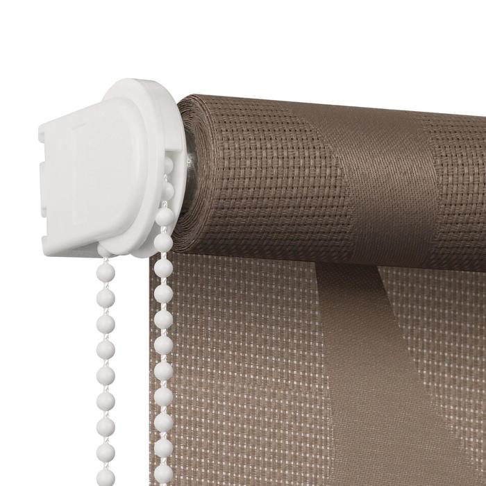 фото Штора рулонная bella, 120х175 см, цвет бежевый prakto