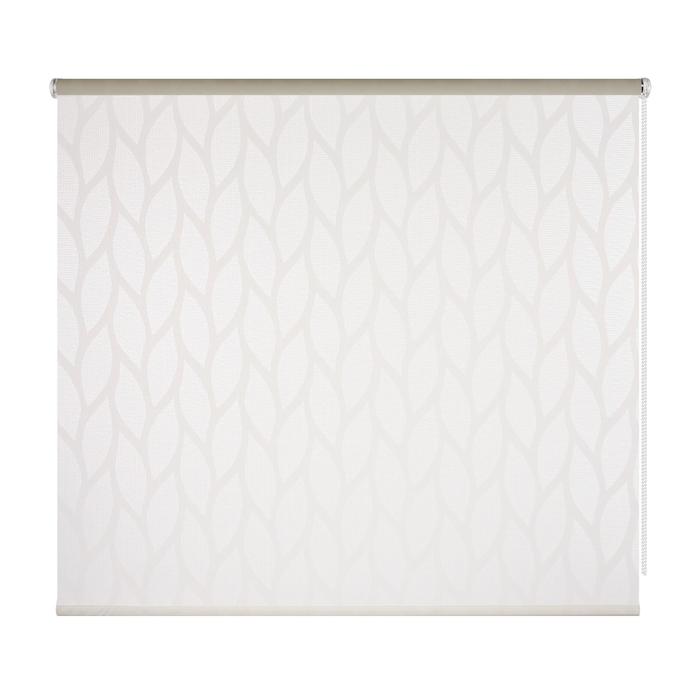 фото Штора рулонная bella, 120х175 см, цвет белый prakto