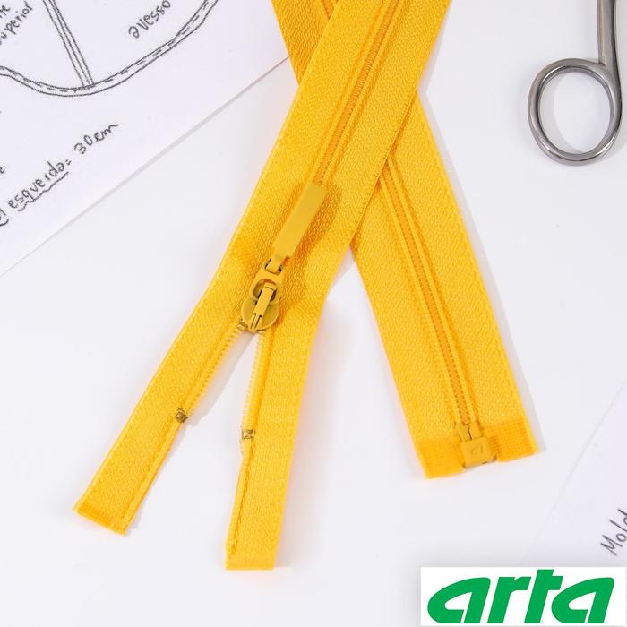 Молния «Спираль», Т6, разъёмная, 80 см, цвет жёлтый №506
Молния «Спираль», Т6, разъёмная, 80 см, цвет жёлтый №506