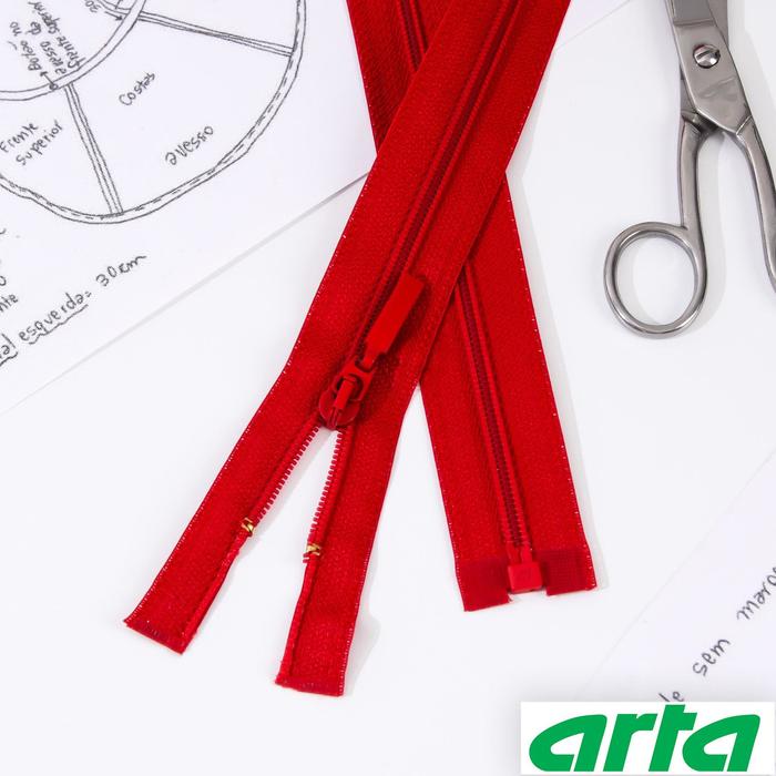 Молния «Спираль», Т6, разъёмная, 85 см, цвет красный №519
Молния «Спираль», Т6, разъёмная, 85 см, цвет красный №519