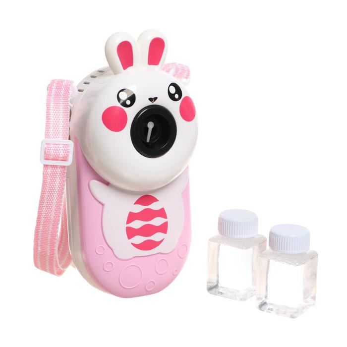 Генератор мыльных пузырей «Зайка» 18×8×6 см
Генератор мыльных пузырей «Зайка» 18×8×6 см