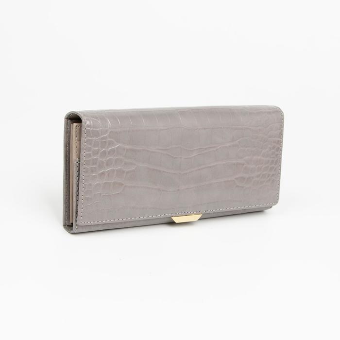 Кошелёк на магнитах, цвет серый
Кошелёк на магнитах, цвет серый