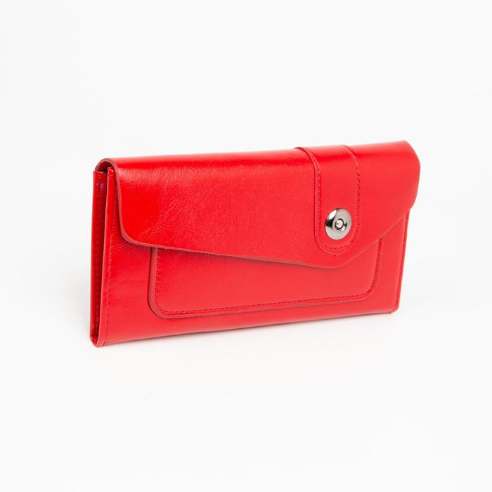 Кошелёк на магните, цвет красный
Кошелёк на магните, цвет красный