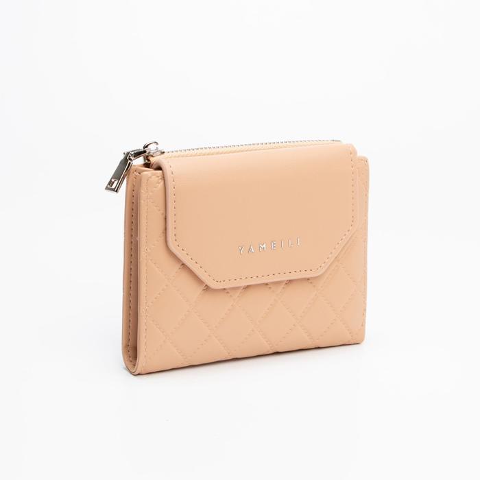 Кошелёк на магните, цвет бежевый
Кошелёк на магните, цвет бежевый