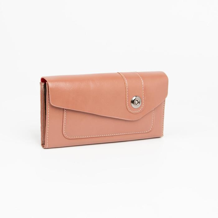 Кошелёк на магните, цвет розовый
Кошелёк на магните, цвет розовый