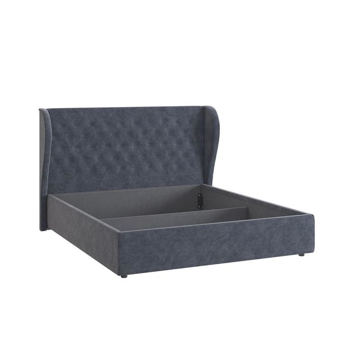 Каркас кровати Жасмин 1600х2000 велюр топаз 
Каркас кровати Жасмин 1600х2000 велюр топаз