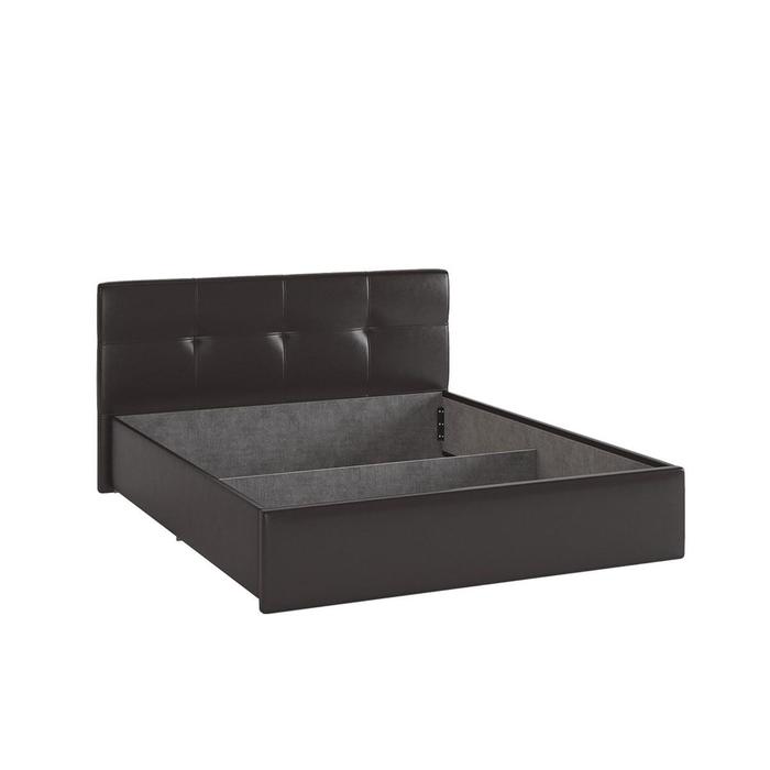 Каркас кровати Куба 1600х2000 экокожа шоколад 
Каркас кровати Куба 1600х2000 экокожа шоколад